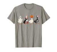 Gâteau ou Astuce Effrayant d'halloween Silly-Goose Citrouille Ghost Treat Or Trick T-Shirt