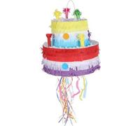 Gâteau pinata 29x25cm anniversaire d'enfant thème fête décoration de fête piñata jeu de fête