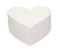 FunCakes Cake Dummy Heart: Cake decorating, Reusable dummy, Make the perfect heart shaped dummy, Ø15 cm x 7 cm