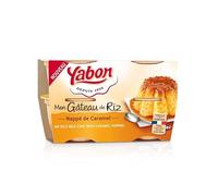 GÂTEAU RIZ CARAMEL 600G, YABON, LOT DE 4