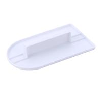 Gâteau Surface Chape Crème Grattoir Lissage Outil Fondant Gâteau Décoration Polisseur Bricolage Cuisson Outil Blanc 1 Pcs Nouveau Libéré et PopulaireMode et beauté