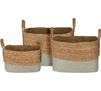Gâteaux 3 pièces beige et turquoise 43 cm x 32 cm x 35,5 cm