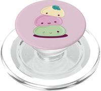 Gâteaux de Riz Japonais Mochi Kawaii Mignons et drôles PopSockets PopGrip pour MagSafe