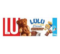 Gâteaux fourrés au chocolat tout chocolat L'Ourson LuLu LU - La boîte de 5 sachets - 150 g Lot De 4 - Par Lot