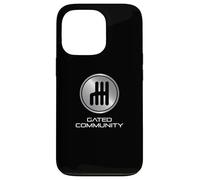 Gated Community Funny Car Enthusiast Boîte de Vitesses fermée Coque pour iPhone 13 Pro