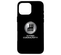 Gated Community Funny Car Enthusiast Boîte de Vitesses fermée Coque pour iPhone 16 Pro Max