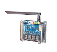 GatePi 4 canaux - Carte d'automatisation de relais basée sur LoRa 4 canaux avec module LoRa basé sur le module LoRa de transmission de données intelligente Raspberry Pi 2040, transmission jusqu'à 5 km