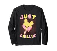 Gâterie Estivale Kawaii Bunny Ice Pop Just Chillin' Manche Longue