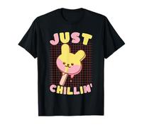 Gâterie Estivale Kawaii Bunny Ice Pop Just Chillin' T-Shirt