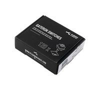 Glorious Gaming 120 switches Gateron pour Clavier mécanique (Blue) - Compatibles SMD-LED, linéaires pour la Frappe et Le Jeu intensif, Force d’Activation 60 g, Support 3 Broches - Gateron Blue