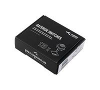 Glorious Gaming – Commutateurs Gateron Brown pour clavier – Tactiles 45 g – 3 broches – Pack 120