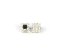 Gateron Commutateur MX silencieux 5 broches Coque transparente Noir Rouge Marron Commutateurs pour clavier mécanique Compatible Cherry MX