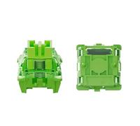 GATERON Commutateurs de clavier magnétiques Green Dragon, linéaire pré-lubrifié en usine, réglage libre pré-voyage, commutateurs à clé à ressort de 20 mm de plus pour clavier de jeu magnétique (70)