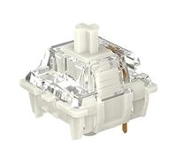 Gateron G White Pro 2.0 Commutateurs linéaires à 3 broches RVB SMD pour clavier mécanique MX Gaming (G Pro 2.0, blanc, 108 pièces)