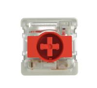 GATERON KS-33 Lot de 35 commutateurs 2.0 pré-lubrifiés en usine pour clavier mécanique MX Boîtier inférieur blanc 3 broches Marron