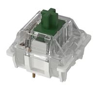 GATERON KS-9 Lot de 35 commutateurs de clavier Clicky verts à DEL RVB 3 broches compatibles avec clavier mécanique MX