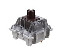 Gateron KS-9 Switchs Mécaniques pour Clavier de Jeux MX - 55g Force, Tactile, Montage sur Plaque | Interrupteurs SMD 3 Pin RGB pour Clavier Rétro-éclairé (65 PCS, Brown)