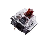 Gateron Lot de 20 interrupteurs 3 broches pour clavier mécanique Marron