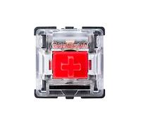 Gateron Lot de 20 interrupteurs 3 broches pour clavier mécanique Rouge