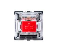 Gateron Lot de 20 interrupteurs 3 broches pour clavier mécanique Rouge