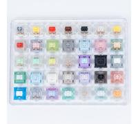 GATERON Lot de 35 commutateurs de Clavier, testeur de commutateurs magnétiques Jade Oil King Milky Yellow Pro Oil King Baby Kangourou Racoon Encre Murale Noir Rose pour Clavier de Jeu mécanique MX