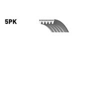 GATES 5PK1390 Courroie Poly-V