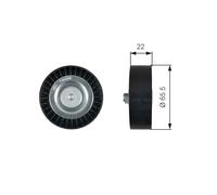 GATES DriveAlign Galet Tendeur T36458