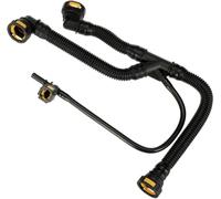 Gates Tuyau reniflard d'huile EMH374 noir