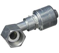 Gates Fluid Power 7104-2454-5 10 G10fforx90s Megacrimp SAE Plat visage Joint torique, courts, goutte. femelle, 90 ° Swept Coude