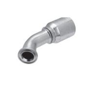 Gates Fluid Power 7347-04435-5 Raccord de tuyau 10 Gs12fl45 m 1/2in Alésage au 3/4in Global spirale Flanged 3000 PSI 45 Swept Coude GS