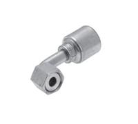 Gates Fluid Power 7347-3234-5 Raccord de tuyau 10 Gs10fforx90s 5/Q900 Alésage vers 1 en Global spirale SAE femelle, 90 degrés courte GS