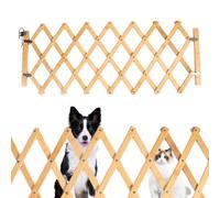 Gates for Dogs Indoor - Pet Gate Indoor, Fence Enclosure Safety Barrier | Foldable Protector Supporting Stairs Doorway Area Control for Kids Puppy Bunny | Home Safety Divider