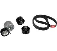 GATES Jeu de courroies trapézoïdales à nervures K026PK1353 Caoutchouc