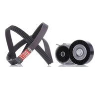 Gates Jeu De Courroies Trapézoïdales À Nervures Opel,Chevrolet,Vauxhall K015pk1210 Kit De Courroies D'accessoire,Kit Complet Courroie D'accessoire