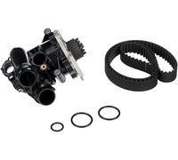 GATES Kit PowerGrip + Pompe À Eau + Thermostat KP1TH15698XS-2 | Compatible avec: AUDI A3, A3 Cabriolet, A3 Sportback, A4 Allroad B8, A4 B8, A4 B8 Avant, A5, A5 Cabriolet, A5 Sportback