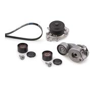 Gates Pompe à eau et kit de courroie d'accessoire KP17PK2035-2 Avant Noir
