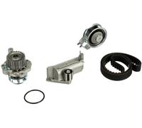 Gates Kit de distribution + pompe à eau KP25491XS 150 dents 23 mm pour Audi Seat Skoda VW