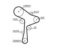 GATES KP55678XS Pompe à eau + kit de courroie crantée pour AUDI,MAN,SEAT,SKODA,V