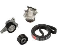 Pompe à eau + kit de courroie trapézoïdale KP17PK1973 GATES pour NISSAN OPEL
