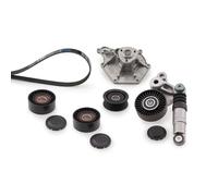 Pompe à eau + jeu de courroie trapézoïdale à nervures GATES KP66PK2500