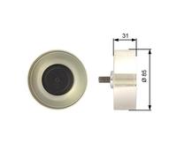 GATES T36374 Galet enrouleur de courroie d'accessoire