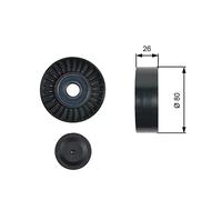 GATES T36478 Galet enrouleur de courroie d'accessoire