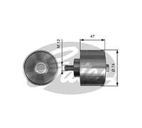 GATES T36637 Galet enrouleur de courroie d'accessoire