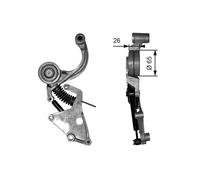 GATES T38404 Tendeur de courroie, courroie trapézoïdale à nervures pour MINI