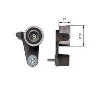 Galet tendeur, courroie de distribution GATES T41165