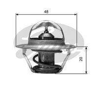GATES TH00391G2 Thermostat, liqiuide de refroidissement pour AUDI,FORD,VW