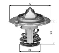 GATES TH29882G1 Thermostat, liqiuide de refroidissement pour GENESIS,HYUNDAI,HYU