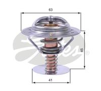 GATES Thermostat De Refroidissement 80°C Pour GAZ Gazelle Bus TH43080