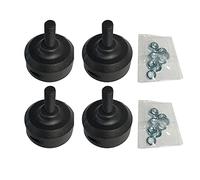 GATEXPERT Lot de 4 aimants pour interrupteur de fin de course magnétique - Noir