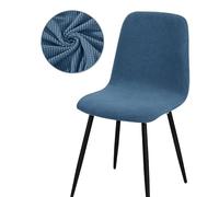 GatherTOOL 1 PC Polaire Dos Court Couverture De Chaise Plaid Bureau Siège Couvre Housse Stretch Hôtel Bar De Mariage Couvre Chaise for La Maison Hôtel (Color : Color 14, Size : 1 Piece)